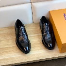 shoes Louis Vuitton Formal Derby Shoes Black Yupoo