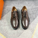 shoes leather oxford shoe Brown Yupoo