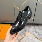 shoes men's dress shoes Black Yupoo