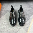 shoes Louis Vuitton Oxford derby Black 002 Yupoo