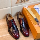 shoes oxford shoes Burgundy Yupoo