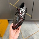 shoes oxford Burgundy Yupoo