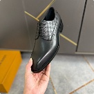 shoes Louis Vuitton business casual leather oxford Black Yupoo