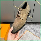 shoes Louis Vuitton business casual leather shoes Brown Yupoo