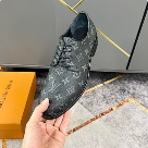 shoes Louis Vuitton business casual oxford Black 001 Yupoo