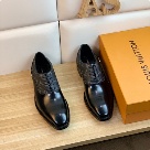 shoes Louis Vuitton business formal leather shoes Black Yupoo