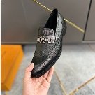 shoes Louis Vuitton business formal loafer Black Yupoo