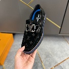 shoes Louis Vuitton business formal loafer Black 002 Yupoo