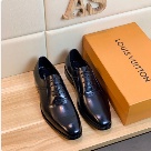 shoes Louis Vuitton business oxford Black 002 Yupoo