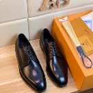 shoes Louis Vuitton business oxford Black 005 Yupoo