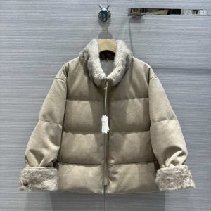 Faux-Fur-Collar-Oversized-Beige-Puffer-Jacket-for-Women