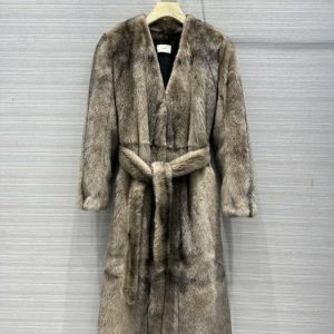 Faux-Fur-Belted-Coat-in-Taupe-Stylish-Women's-Outerwear-by