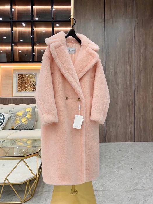 Pink-Faux-Fur-Coat-for-Women-by-Max-Mara