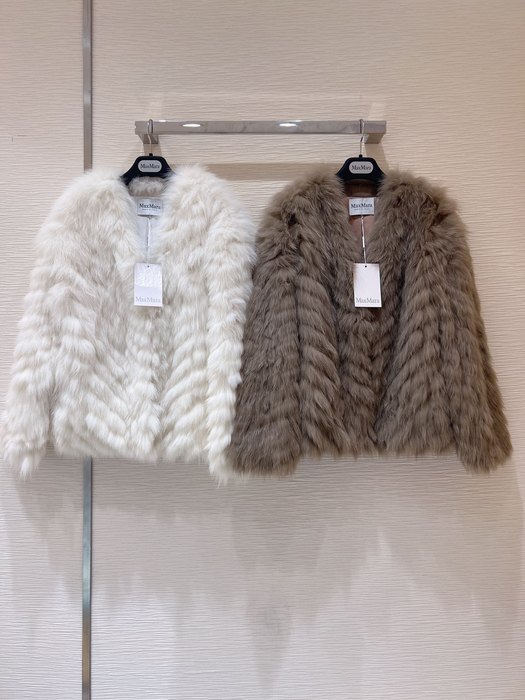 MaraMia-Women’s-Faux-Fur-Jacket-in-Cream-and-Taupe
