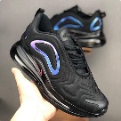 Nike Air Max 720 Black Blue Purple sneakers 001 Yupoo Top quality
