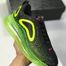 Nike Air Max 720 Black Neon Green sneakers 001 Yupoo Top quality