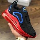 Nike Air Max 720 Black Red Blue sneakers Yupoo Top quality