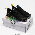 Nike Air Max 720 Black Yellow Rainbow sneakers Yupoo Top quality
