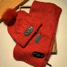 LV hat scarf set Brown scarf Top Quality Yupoo