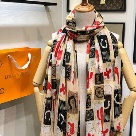 LV scarf Beige scarf Top Quality Yupoo