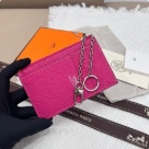 card holder card holder Burgundy Size 11.9x8.3cm