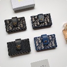 card holder compact card holder Black Size 10.5x6x3