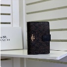 men's wallet Coach long women's wallet Brown Size 13.5x9x3cm