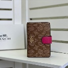 men's wallet Coach women's wallet Brown Size 13.5x9x3cm