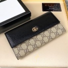men's wallet Gucci long bifold wallet Beige Size 19x10.5x3.5