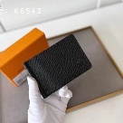 men's wallet Louis Vuitton 66543 Black Size 12x8cm