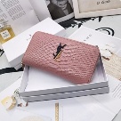 men's wallet Yves Saint Laurent zip around White