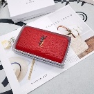 men's wallet long wallet Red