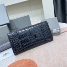 wallet Balenciaga Black Size 10.9x7.9x4.8cm