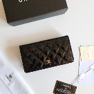 wallet Chanel Black