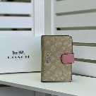 wallet Coach Beige Size 13.5x9x3cm