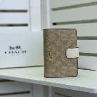 wallet Coach medium long wallet Beige Size 13.5x9x3cm
