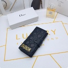 wallet Dior J'ADIOR quilting long wallet Black