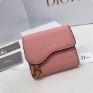 wallet Dior small flap wallet White