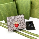 wallet Gucci Beige Size 10x8x3cm