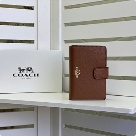 card holder Coach Brown Size 15x11cm