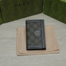 wallet Gucci GG canvas short wallet Grey Size 7.5x12cm
