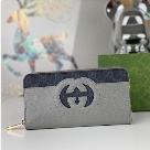 wallet Gucci Grey Size 10x3cm