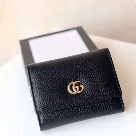 wallet Gucci small leather wallet Black Size 10x8.5x2.5
