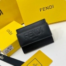 card holder Fendi Black Size 8x2.5x10cm
