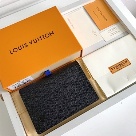 wallet Louis Vuitton Black Size 10x14cm