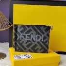 card holder Fendi bi fold card holder Black