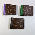 wallet Louis Vuitton Monogram Canvas Bi fold Wallet Brown Size 11.5x9x1.5cm