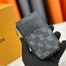 wallet Louis Vuitton Zippy Coin Purse Black Size 13x18x1cm