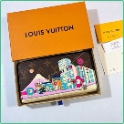 wallet Louis Vuitton Zippy Wallet Monogram World Tour Brown Size 19.5x10.5x2.5cm