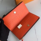 wallet Louis Vuitton Zippy Brown Size 21x9x2cm